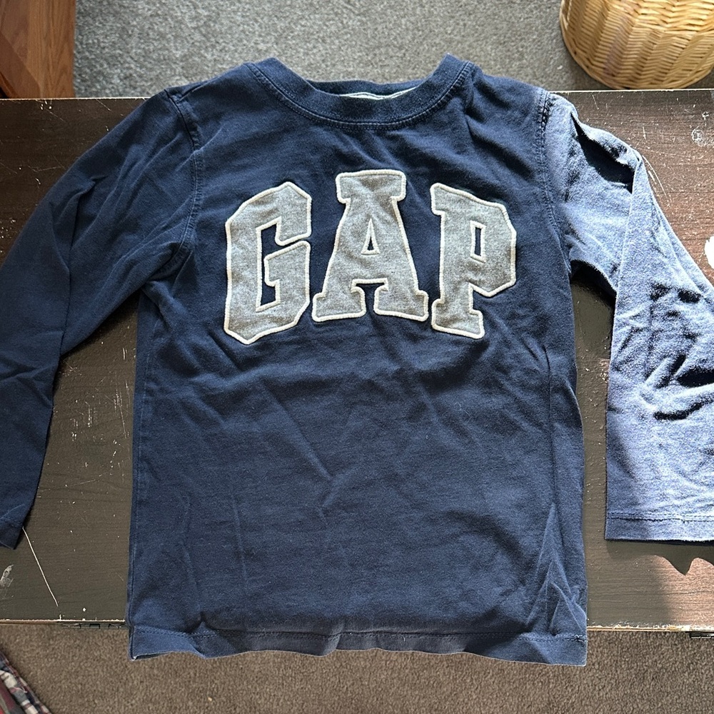 GAP Kids Dark Blue Long Sleeve Tee